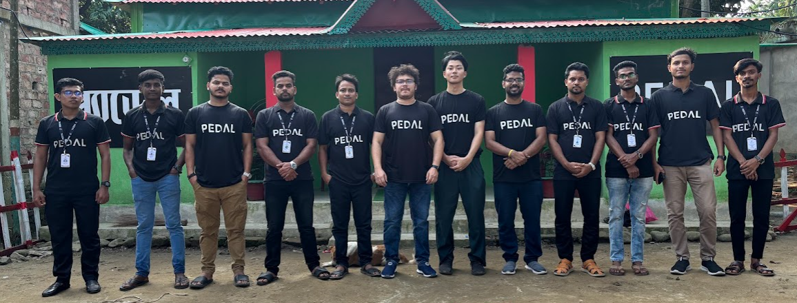 Pedal Team in Bangladesh